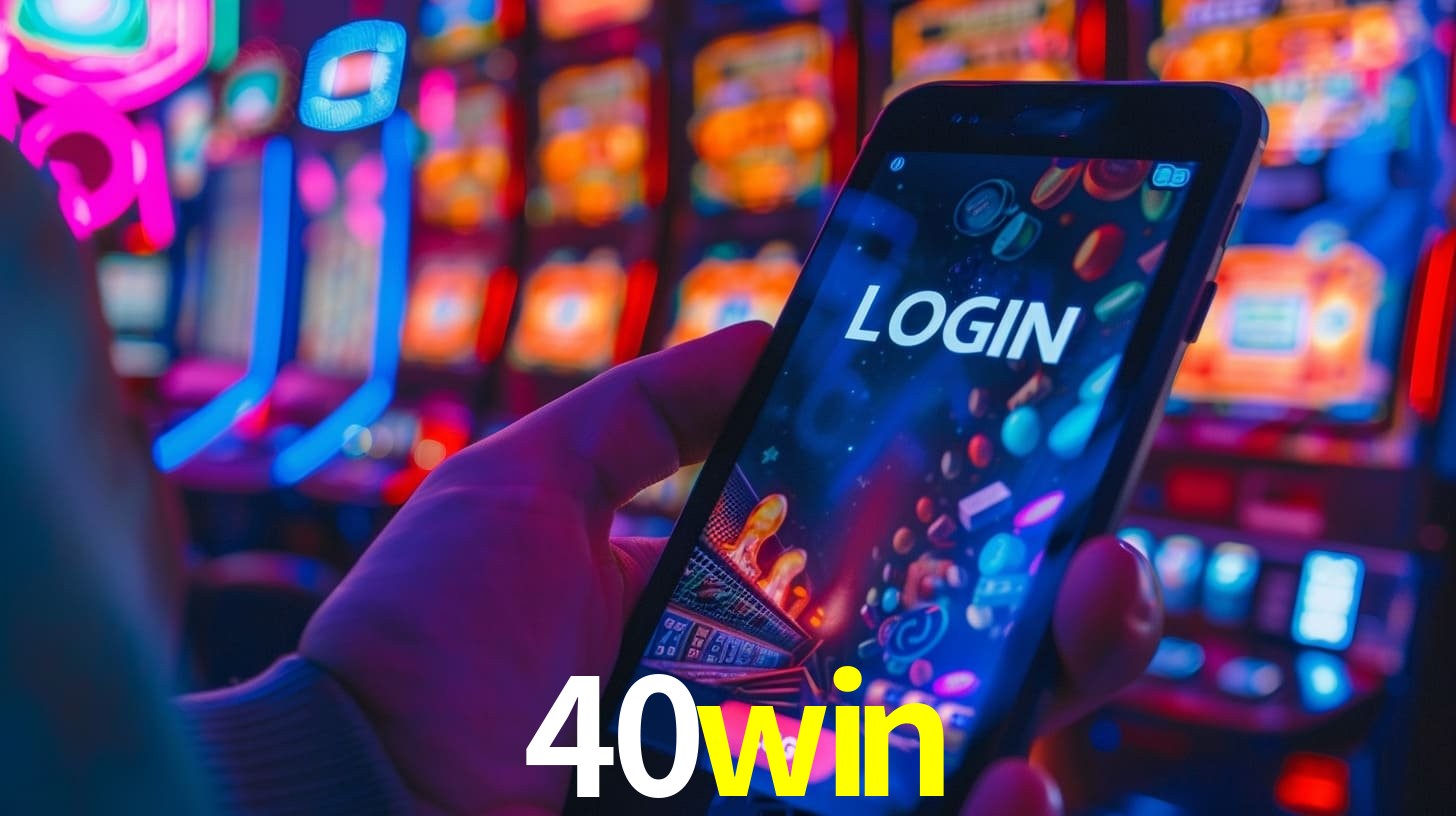 Interface do App 40win